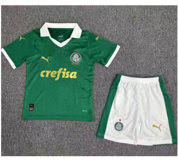 2024/25 Palmeiras Home Kids Soccer Jersey