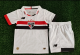2024/25 Sao Paulo Home Kids Soccer Jersey