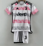 2023/24 Juventus Away Kids Soccer Jersey