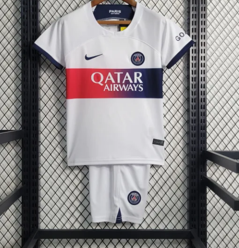 2023/24 PSG Away Kids Soccer Jersey