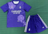 2024/25 RMA Y-3 purple Kids Soccer Jersey