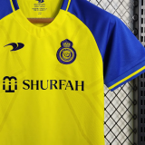 2022/23 Al-Nassr Home Kids Soccer Jersey