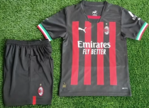 2022/23 AC Home Kids Soccer Jersey