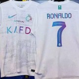 2023/24 Al-Nassr Third White Soccer Jersey Player Version