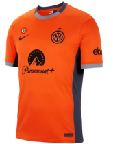 2023/24 Inter Milan Third Orange  Fans Soccer Jersey