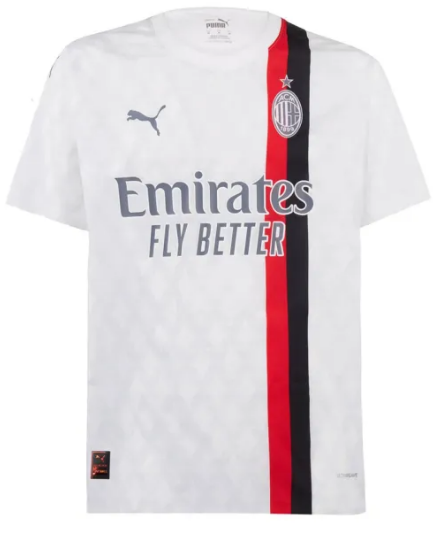 2023/24 AC Milan Away White Fans Soccer Jersey