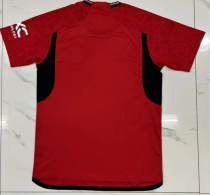 2023/24 Man United Home Red Fans Soccer Jersey