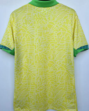 2024/25 Brazil Home Yellow Soccer Jersey