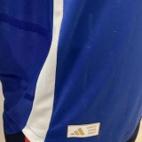2024/25 Italy Home Blue Soccer Jersey Player Version
