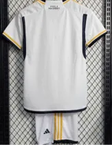2023/24 RMA Home White Kids Soccer Jersey