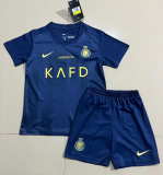 2023/24  Al-Nassr Away Kids Soccer Jersey