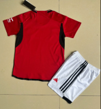2023/24 Man United Home Red Kids Soccer Jersey