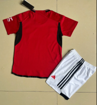 2023/24 Man United Home Red Kids Soccer Jersey