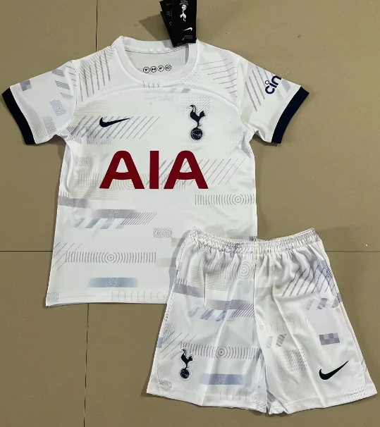 2023/24 Tottenham Hotspur Home Kids Soccer Jersey