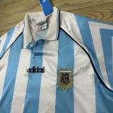 1996/97 Argentina Home Retro Soccer Jersey