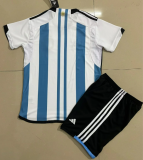 2022/23 Argentina Home Kids Soccer Jersey