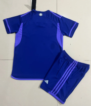 2022/23 Argentina Away Kids Soccer Jersey