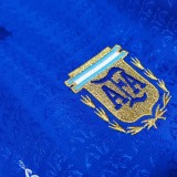 1994 Argentina Away Retro Soccer Jersey