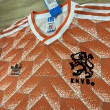 1988 Netherlands Home Retro Soccer Jersey