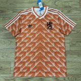 1988 Netherlands Home Retro Soccer Jersey