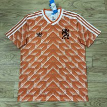 1988 Netherlands Home Retro Soccer Jersey