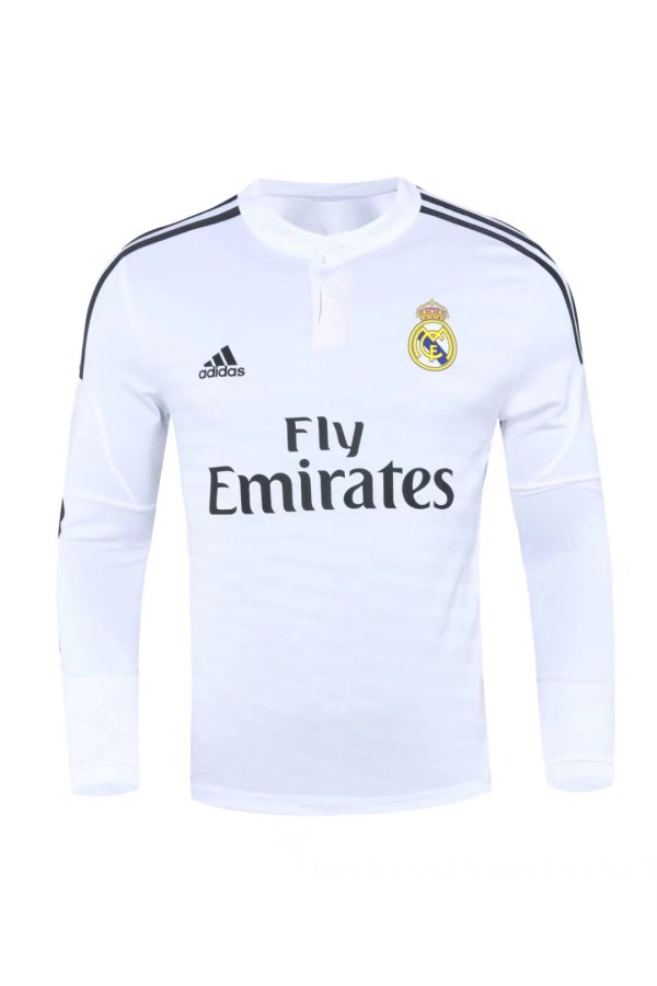 2014/15 RMA Home Retro Player Version Soccer Jersey