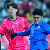 2024/25 South Korea Home Red Kids Soccer Jersey