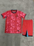 2024/25 South Korea Home Red Kids Soccer Jersey