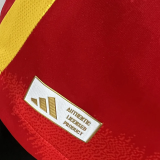 2024/25 Spain Home Red Long Sleeve Jersey Player Version