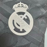 2024/25 Real Madird Third Black Soccer Jersey Player Version