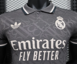 2024/25 Real Madird Third Black Soccer Jersey Player Version