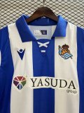 2024/25 Real Sociedad Home Fans Soccer Jersey
