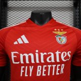 2024/25 Benfica Home Red Soccer Jersey Player Version