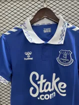 2023/24 Everton Home Blue Fans Soccer Jersey