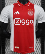 2024/25 Ajax Home Soccer Jersey Player Version