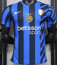 2024/25 Inter Milan Home Soccer Jersey Player Version