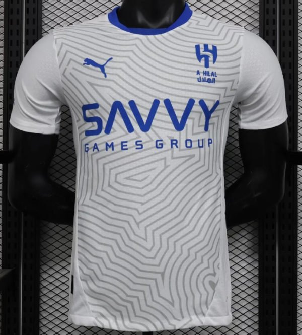 2024//25 Al-Hilal Away Soccer Jersey Player Version