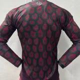 2024/25 Mexico Home Long Sleeve Soccer Jersey Player Version