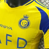 2024//25 Al-Nassr Home Soccer Jersey Player Version