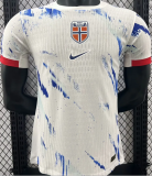 2024 Norway away Player Version Soccer Jersey