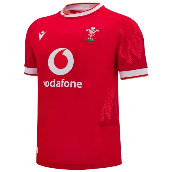 2024/25 Wales Home Red Rugby Shirt