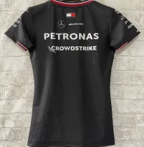 2024/25 Mercedes AMG Petronas F1 Black Women Team T-Shirt