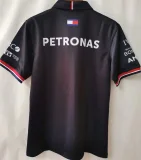 2022 Mercedes AMG Petronas F1 Black Team POLO T-Shirt