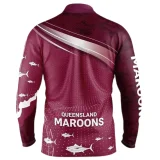 2022/23 Maroons Rugby Fishing Jersey
