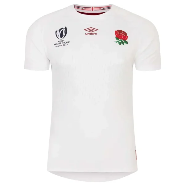 2023 England Rugby World Cup Home White Rugby Jersey