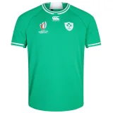 2023 Irish IRFU Rugby World Cup Home Green Rugby Jersey Ireland