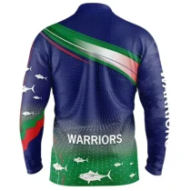 2022/23 New Zealand Warriors Rugby Fishing Jersey