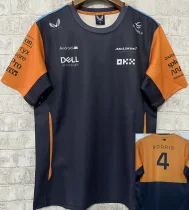 2024/25 McLaren F1 #4 Yellow Black Team T-Shirt