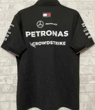 2024/25 Mercedes AMG Petronas F1 Black Team POLO T-Shirt