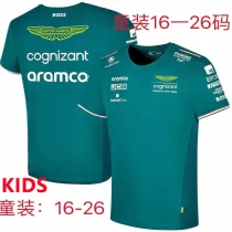 2023 Aston Martin F1 Green Team Kids T-Shirt 2023